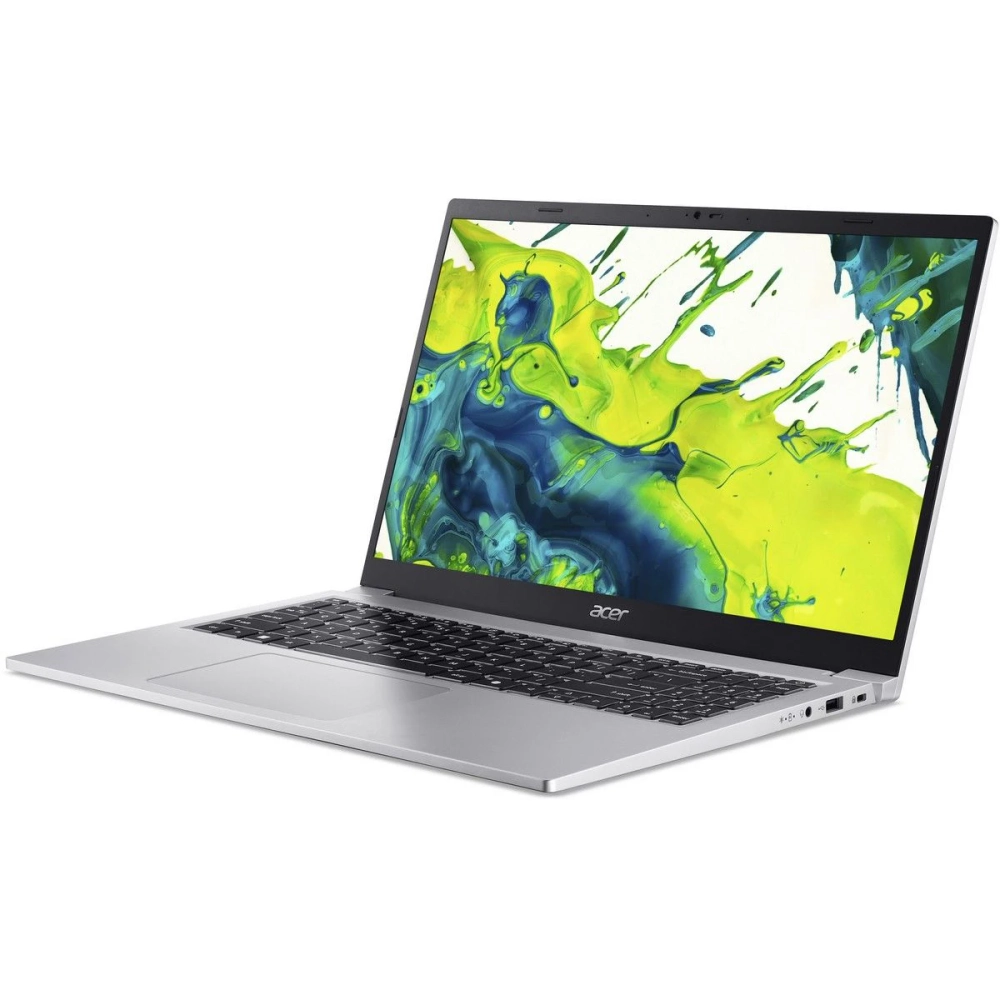 Ноутбук Acer Aspire AL15-33P-C7ST (NX.D2EER.001) 15.6" IPS FHD Intel N150/8Gb/256Gb SSD/VGA int/noOS silver