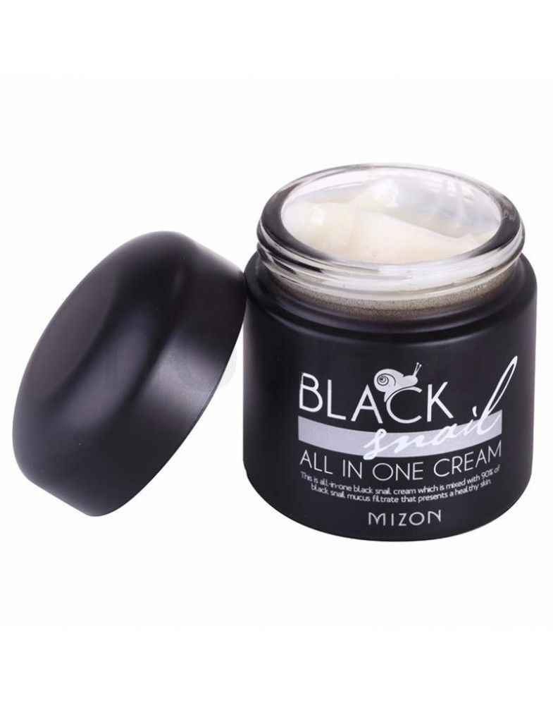 Крем с экстрактом черной улитки Mizon Black snail all in one cream, 75 мл