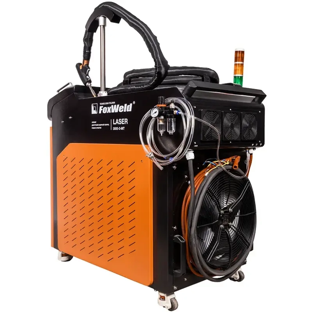 FoxWeld LASER 3000-3-МТ аппарат для ручной лазерной сварки, резки и очистки 9403