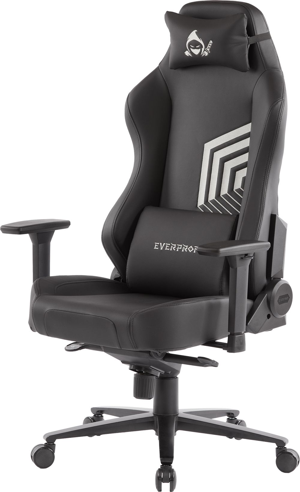 Кресло Everprof Blackshot Экокожа Черный