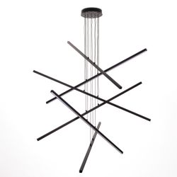 Citilux Стиг CL203261 LED Люстра подвесная с пультом Чёрная