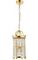 Подвесная люстра Crystal Lux Tadeo SP4 D200 Gold/Transparente