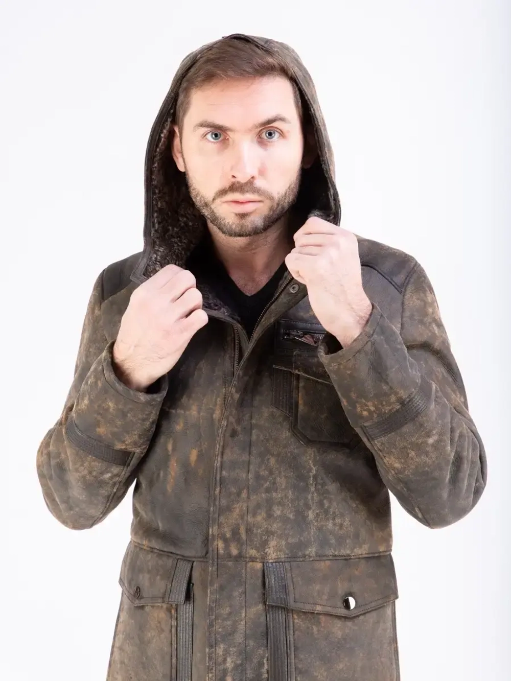 Дубленка мужская натуральная Турция