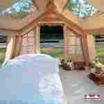 Пневмокаркасная палатка «Летний Уют» 3,2×2,5×2,2 м — семейная, кемпинговая из ПВХ