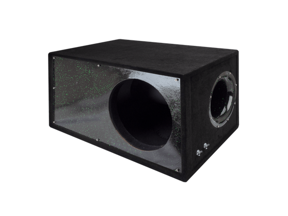 Короб под сабвуфер 12" на трубе ИСКРА D/S/D Маска
