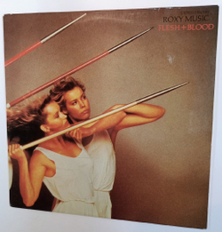 Винтажная виниловая пластинка Roxy Music Flesh Blood (Germany 1980)
