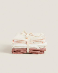 Zara Home Муслиновые салфетки из хлопка, 55x55 см (3 шт.)