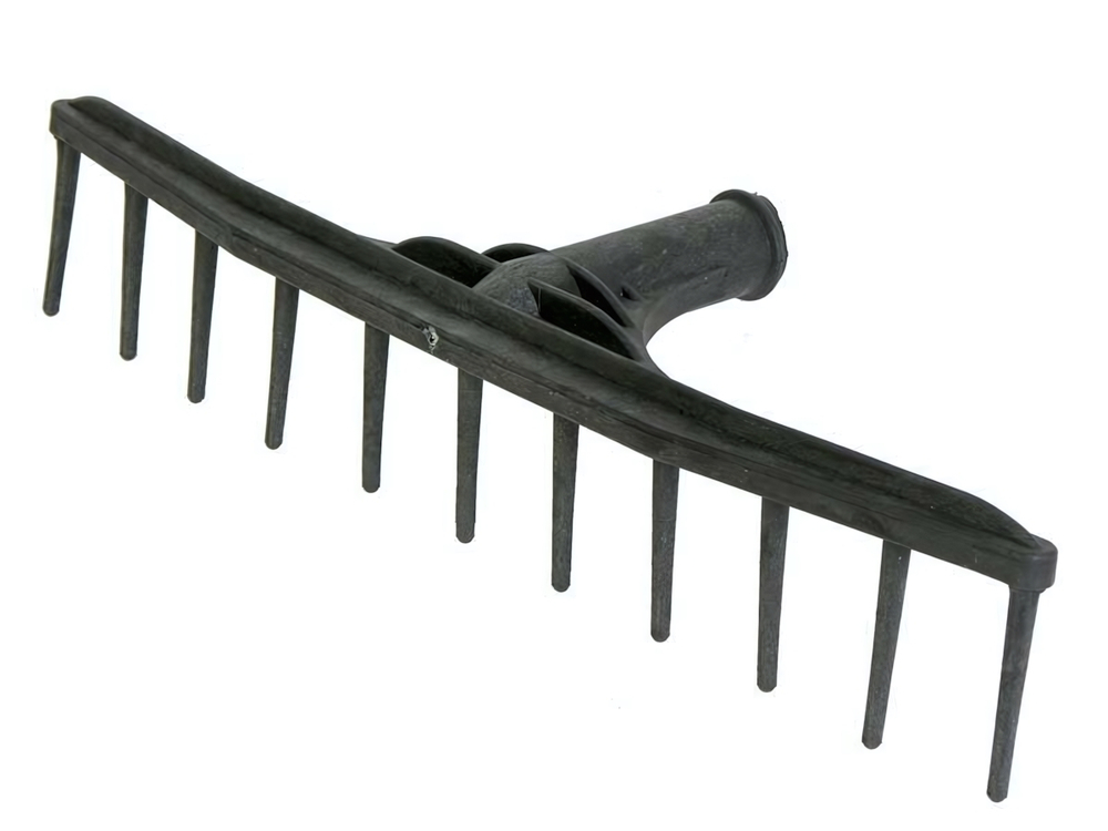 Грабли сенные 11-ти зубые пластмассовые (усиленные), ширина 520мм