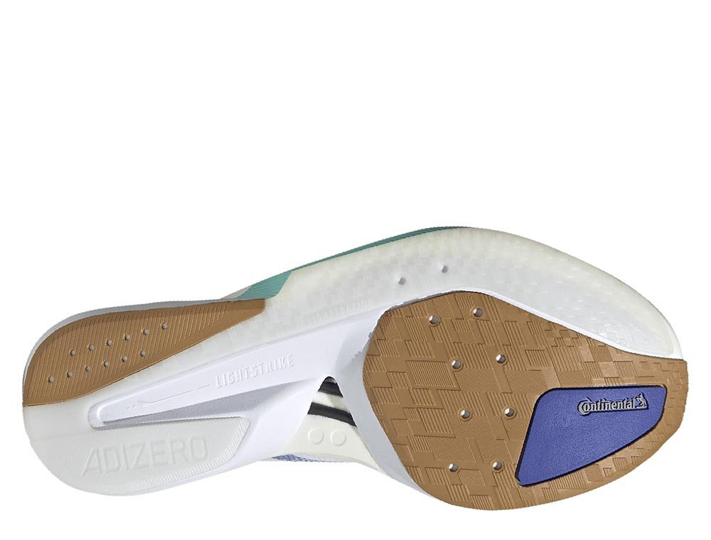 Кроссовки для бега женские adidas Adizero Boston 13 W Синий и Белый
