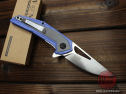 Компактный складной нож VN "BEETLE" K360D2 c клинком из стали D2, рукоять G10