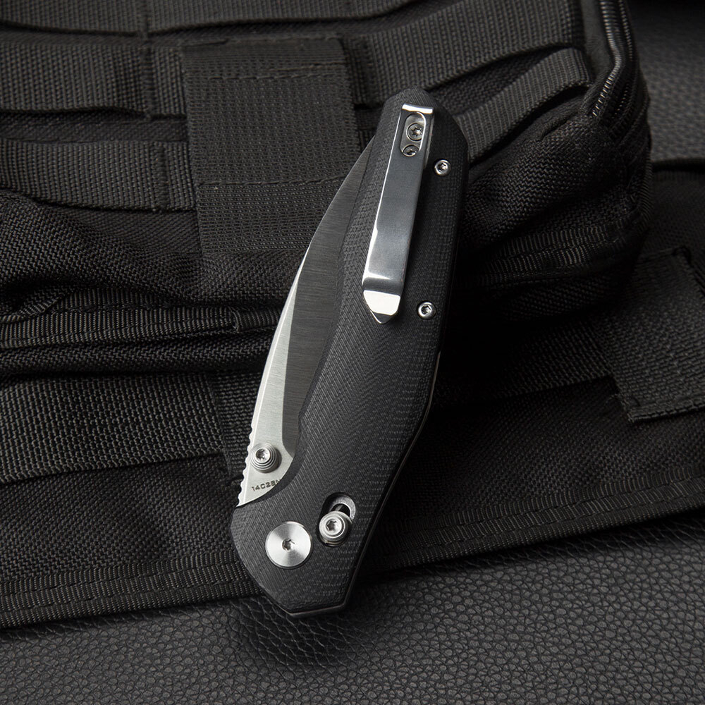 Нож Bestechman Ronan сталь 14C28N, рукоять G10 черная