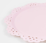 Тарелки подстановочные "Английское кружево" 8 шт. (33,7 х 33,7 см)