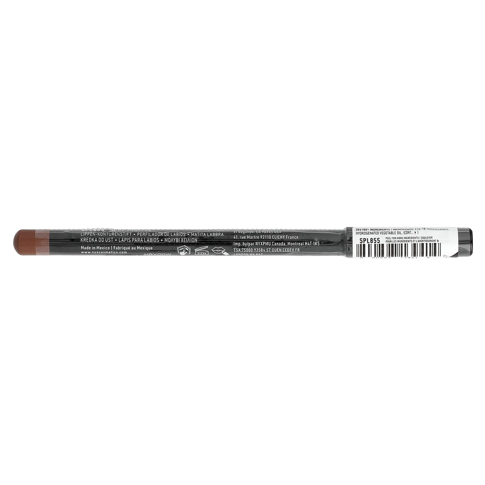 NYX Professional Makeup, Тонкий карандаш для губ, 855 нюдовый трюфель, 1,04 г (0,03 унции)