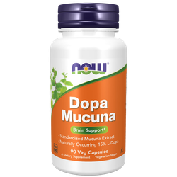 Now Foods Dopa Mucuna 800 mg 90 / 180 veg capsules , Допа Мукуна