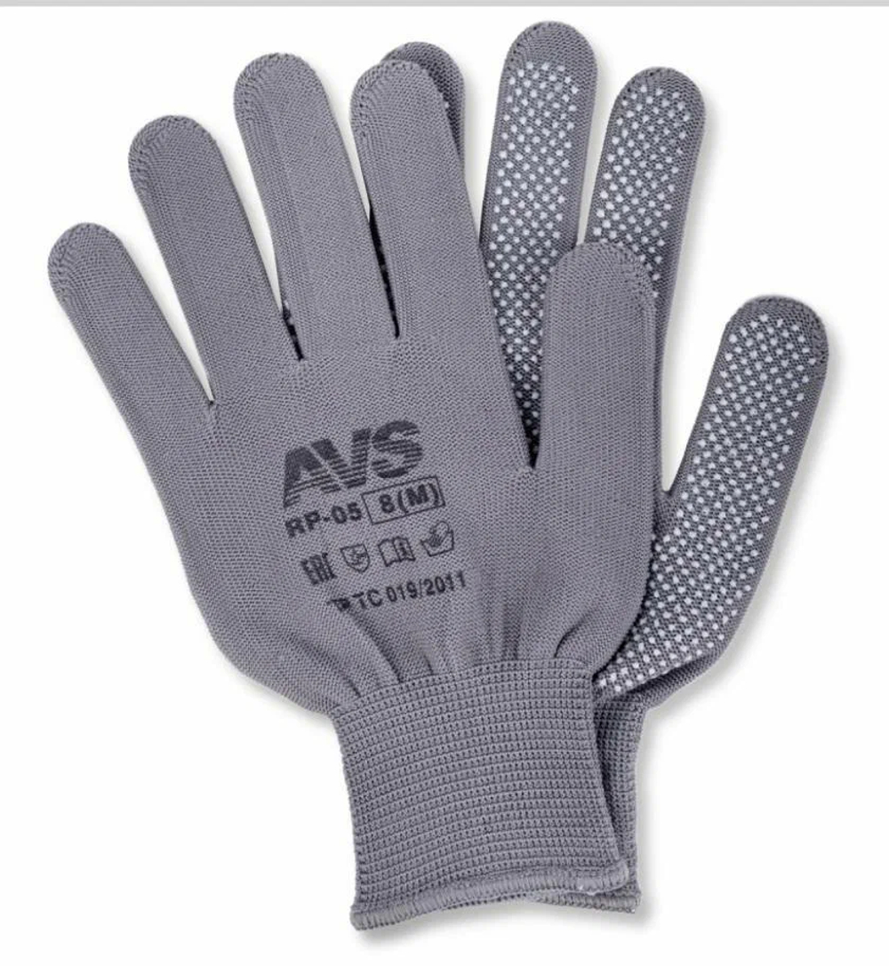 Перчатки нейлоновый с ПВХ