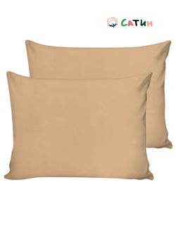 Постельное белье Milky Garden "Gold (сатин)" 1,5-сп  Наволочка 50х70 см 2 шт  Простынь на резинке 90х200 см  Пододеяльник 145х215 см