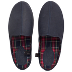 776137 туфли домашние мужские синие