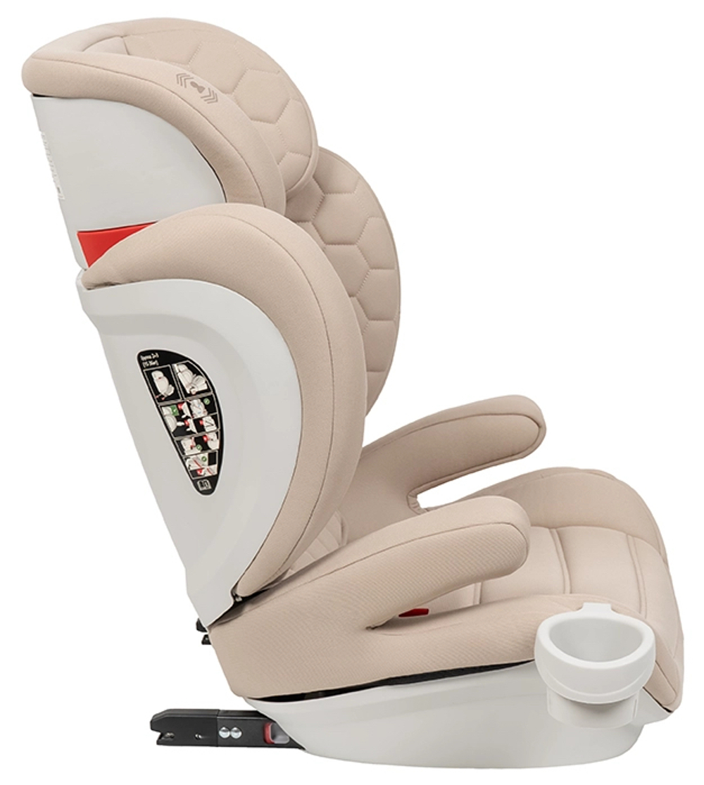 Автокресло детское Farfello ISOFIX COSTA CS-004 группа 2/3 (15-36) песочный