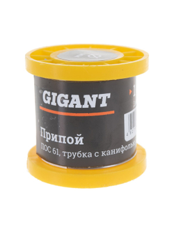 Припой ПОС 61 (1 мм; 100 г; трубка с канифолью) Gigant SP-001
