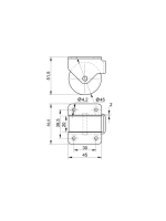 Мебельные колеса, выдвижные ролики диванов, шкафов, кроватей