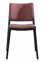 Стул пластиковый с обивкой Papatya Joy-S Soft Seat & Back