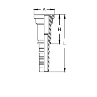 Фитинг DN 25 SFS 1 47.6 CS