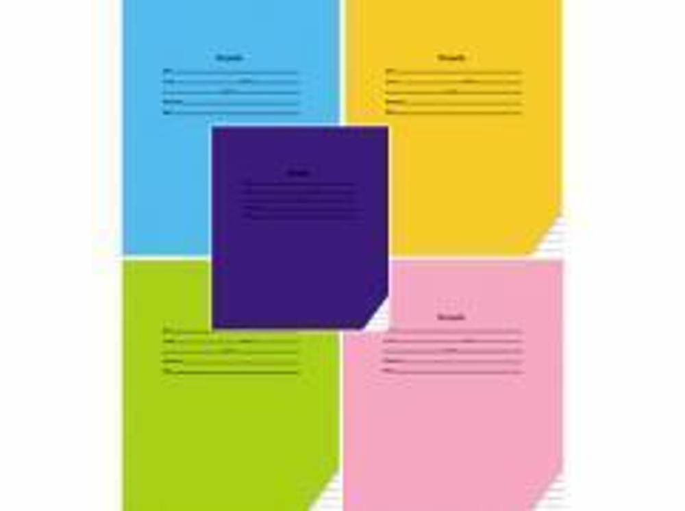 Тетрадь А5 12л. кос. лин. Классика-3 (12-3531) (Проф-Пресс)