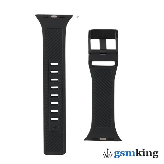 UAG Scout Silicone Watch Strap for Apple Watch 42|44|45mm Black (Чёрный)191488114040