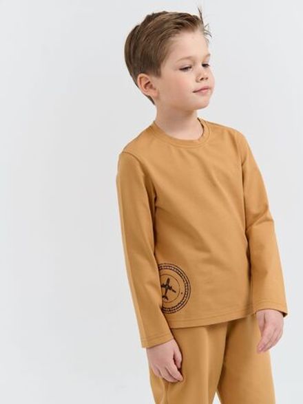 Лонгслив "Штрудель" с принтом