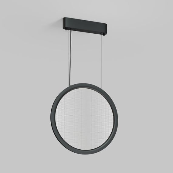 Подвесной вертикальный светодиодный светильник Denkirs Veil DK6604-BK