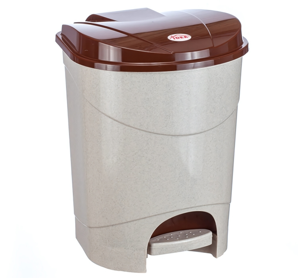 Контейнер для мусора педальный 7л с внутренним ведром М2890