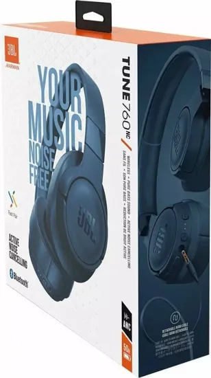 Беспроводные наушники JBL Tune 760NC Синий
