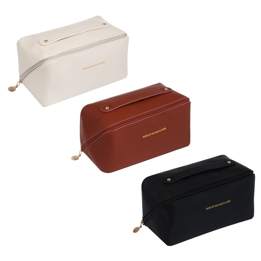 Косметичка саквояж 6 отделений тм ЮL, ПУ, 25х11х11см, 3 цвета