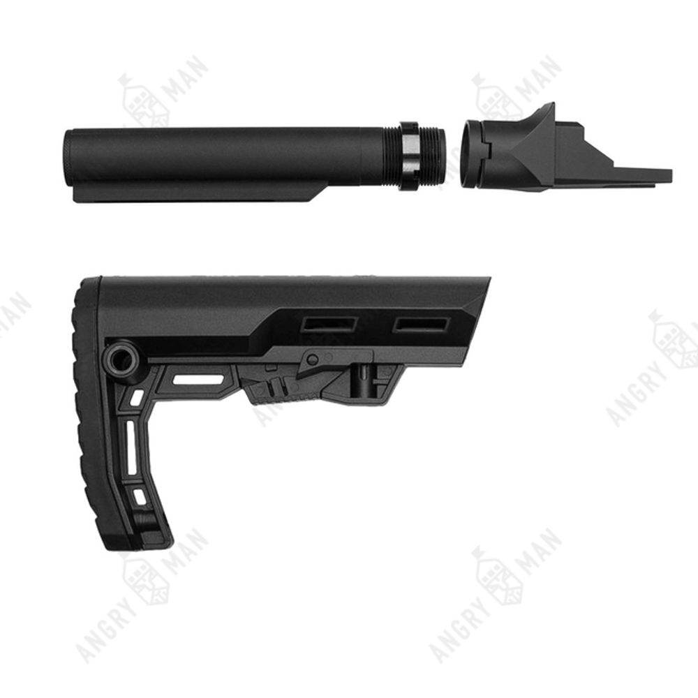 Комплект приклада без рукоятки на АК74 / АКМ на базе приклада Alpha, K.Arma