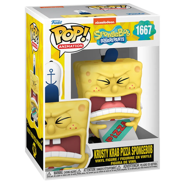 Фигурка Funko POP! Animation Spongebob SquarePants 25th Krusty Krab Pizza Spongebob (1667) 75738
