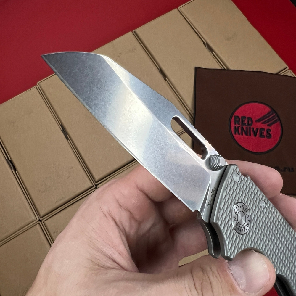 Нож Demko Knives AD-20 Ti SHF А +++ - рукоять фрез. AD-20TISHFФ