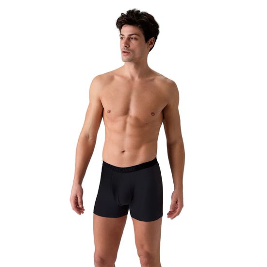 Набор мужских трусов боксеров 3в1 (черные, антрацитовые, темно-синие) Doreanse 1743