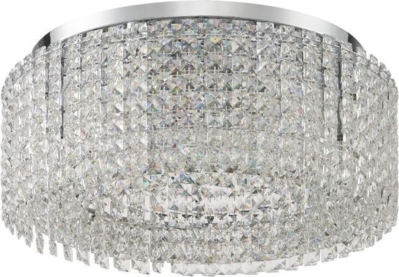 Люстра потолочная хрустальная 2179/09/08C Stilfort, серия Delone