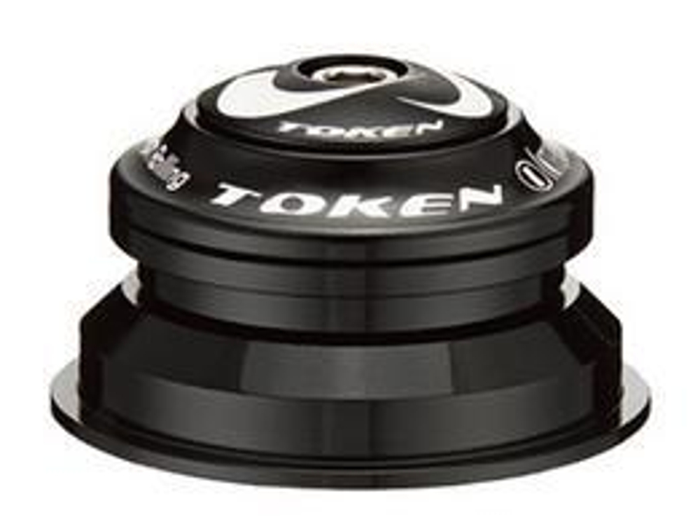 Рулевая колонка под конусный штырь и раму 1,5" - 1-1/8", полуинтег рированная, чашки 55/44 мм,промпо