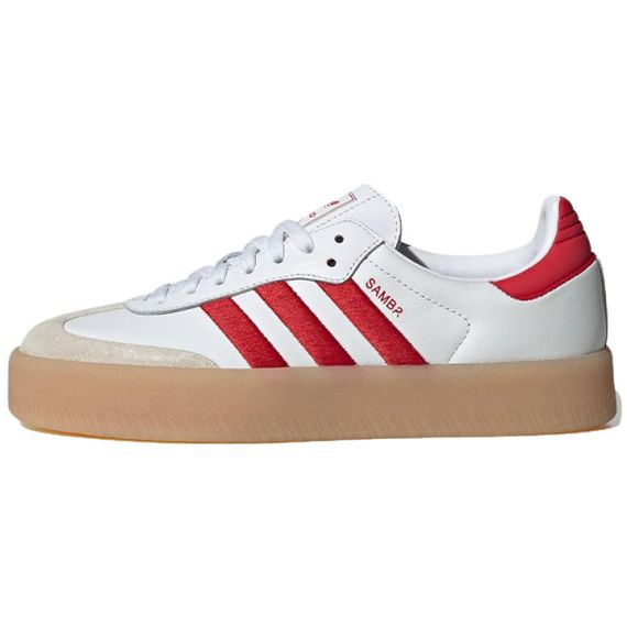 adidas originals SAMBAE Кроссовки для скейтбординга Низкие Белые и красные Женские
