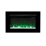 Электрический очаг Real Flame Alpha Pebble (с камнями, обогрев, пульт ду)