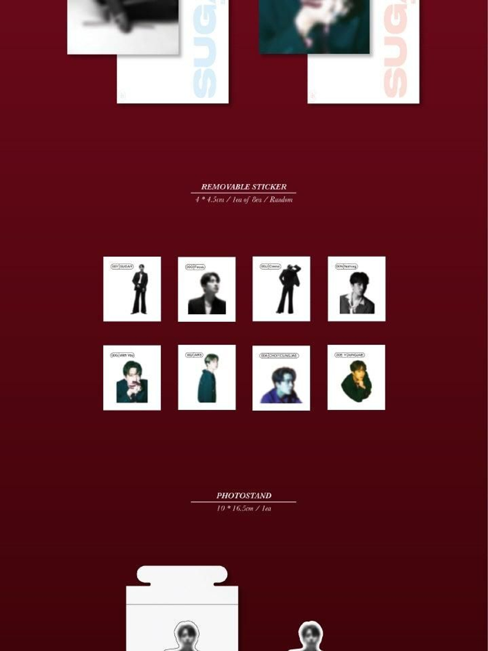 Альбом Youngjae - SUGAR 2nd Mini Album RANDOM Version