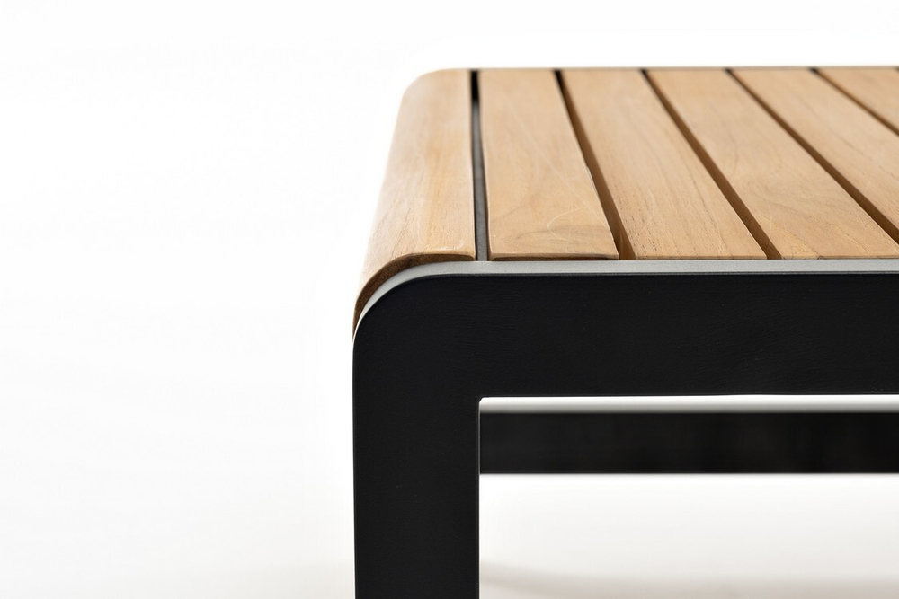 Лаунж зона из алюминия MAYA L темный графит