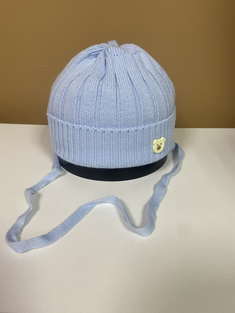 Шапка "Milli"на мальчика вязаная на х/б подкладе размер 40-42, цвета в ассорт