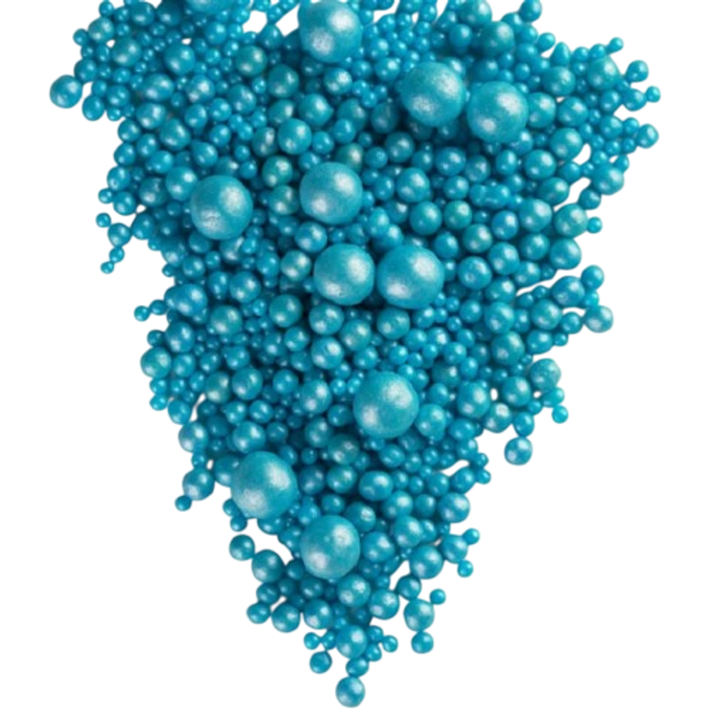 Посыпка "Драже из глазури" (жемчуг голубой) 50г