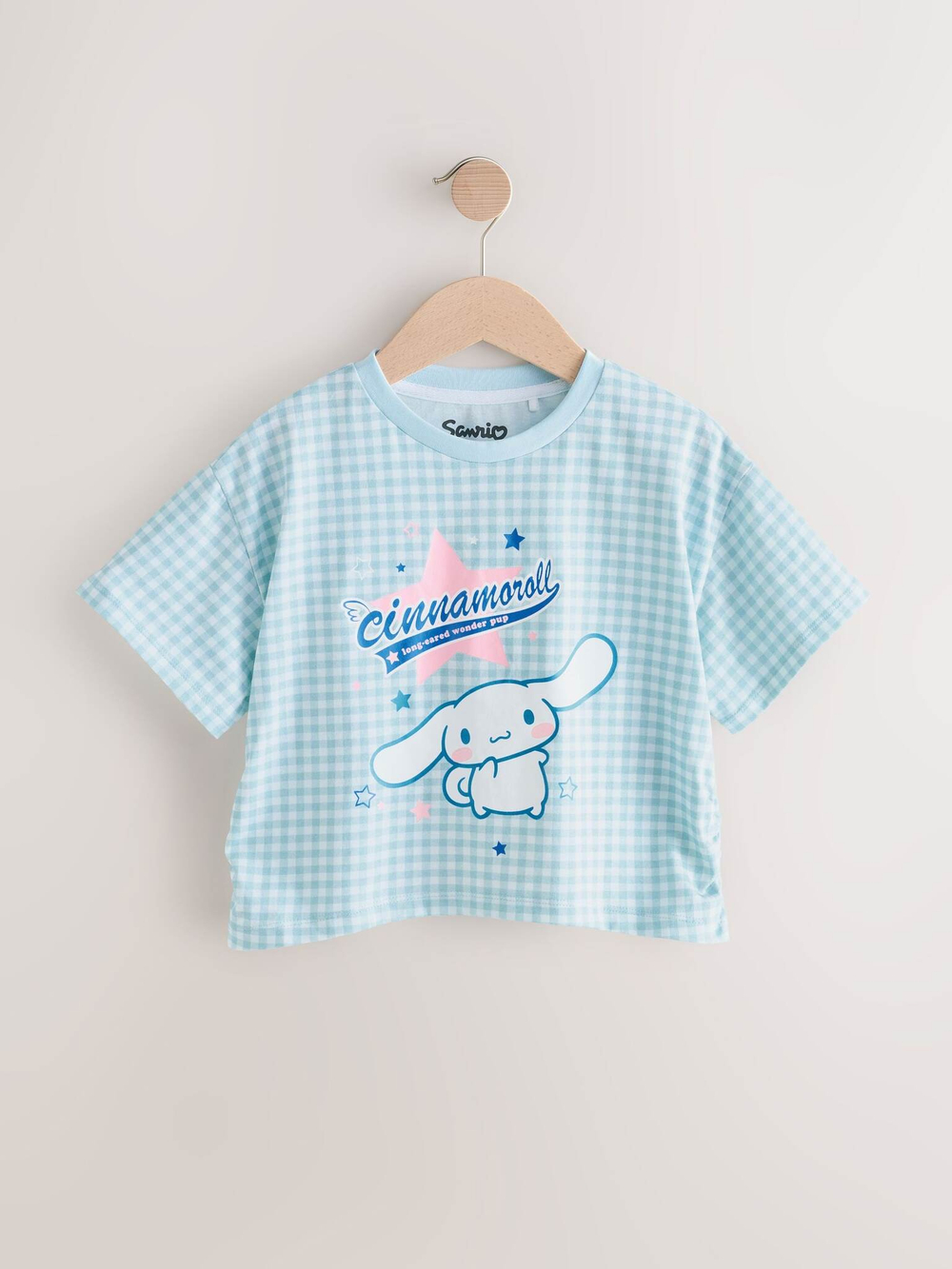 Футболка для девочки Next E44-364, Голубой, Белый