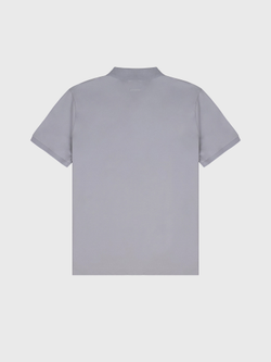 Поло C.P. Company Stretch Piquet Slim Silver Gray