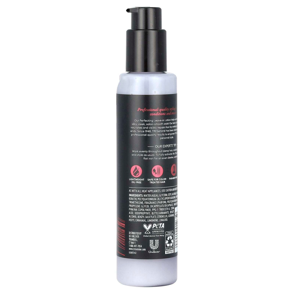TRESemmé, Keratin Smooth, невесомый совершенствующий несмываемый лосьон, 168 мл (5,7 жидк. унц.)
