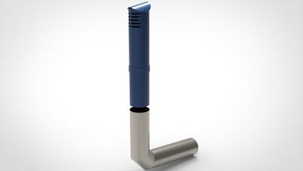 Цокольный дефлектор