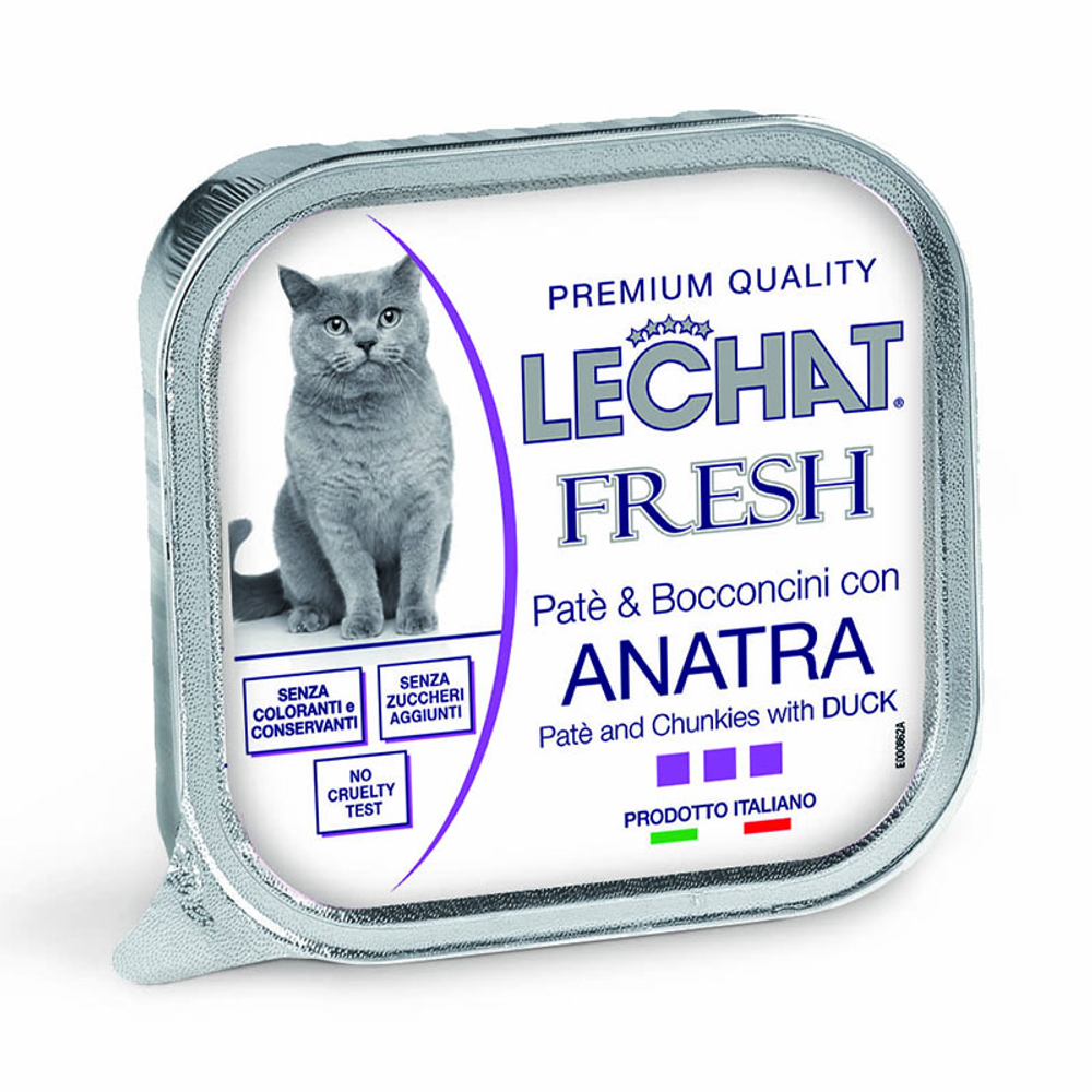 Паштет LeChat Fresh Adult Paté and Chunkies with Duck
